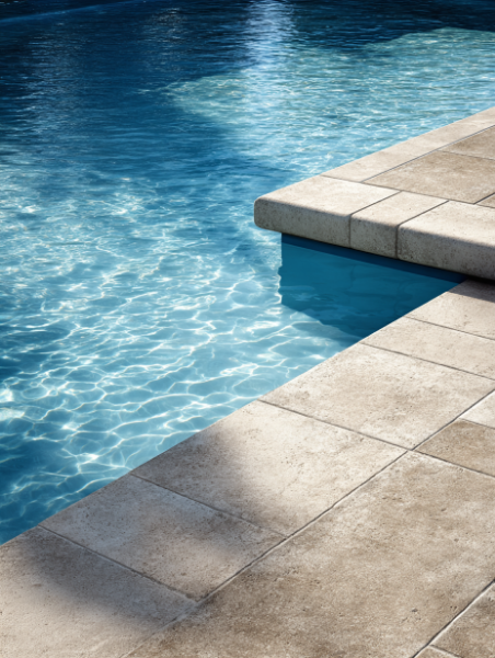 carrelage de piscine  